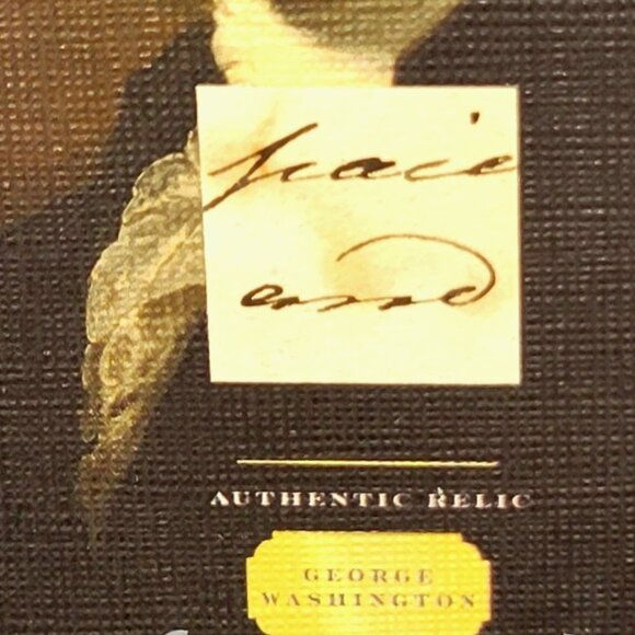 Authentic Handwriting Relic of George Washington 1st President of the USA - Picture 2 of 4